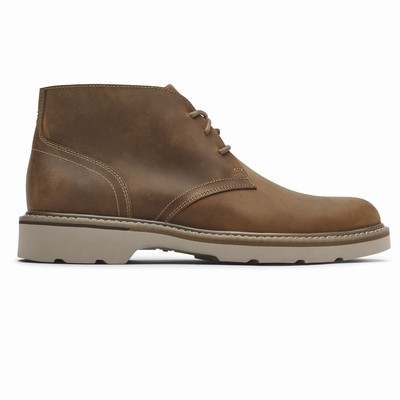 Botas Chukka Rockport Charlee Waterproof Homem Marrom PT-49607